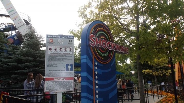 Canada's Wonderland Shockwave
