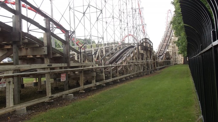Dorney Park Allentown Thunderhawk