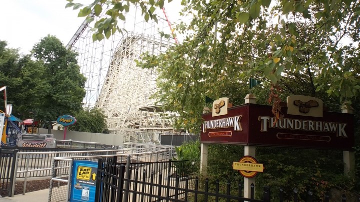 Dorney Park Allentown Thunderhawk