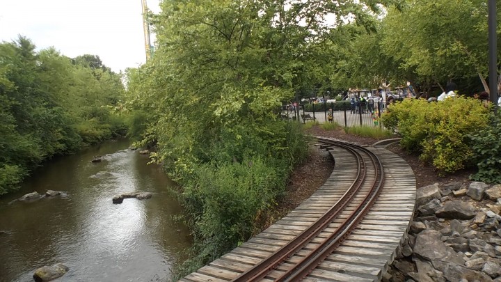 Dorney Park Allentown Creek Train Zephyr