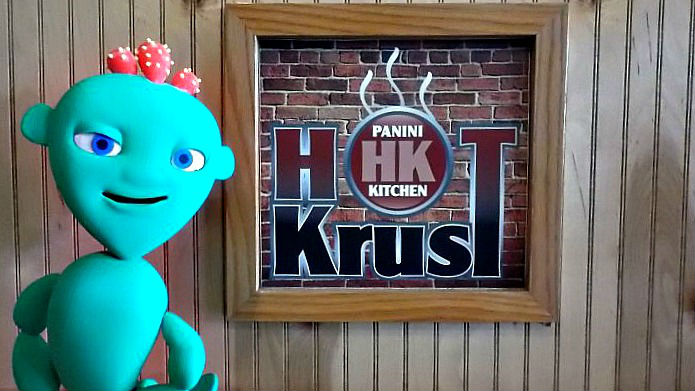 Hot Krust Panini Kitchen Kody Sign