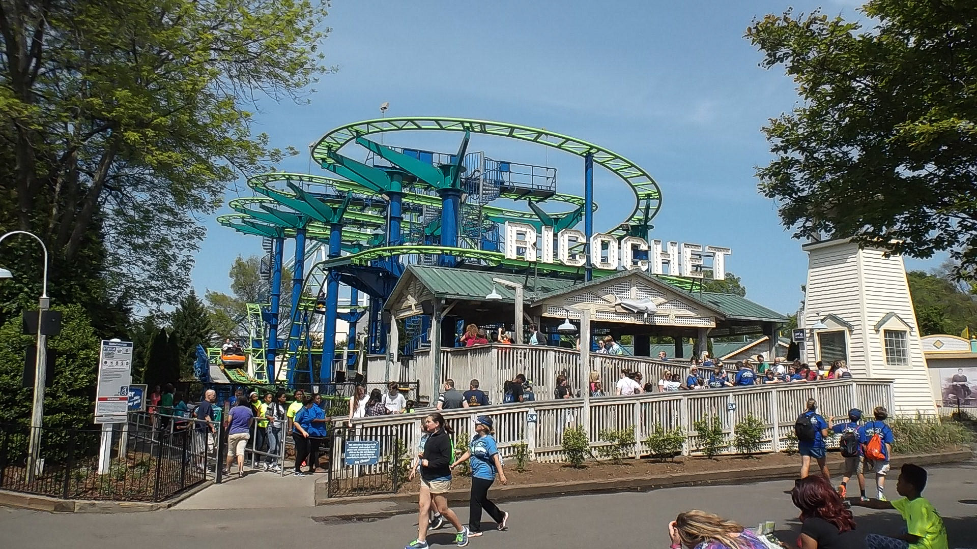 Carowinds Ricochet