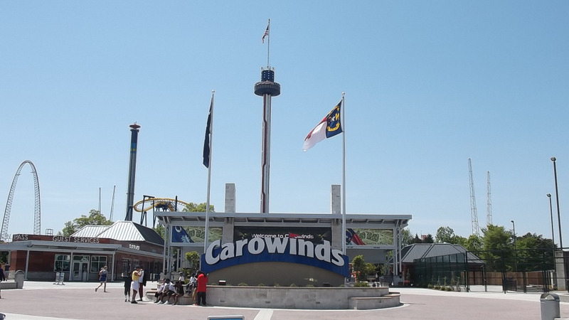 Carowinds New Entrance