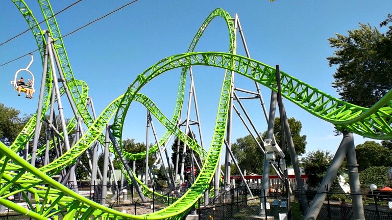 Adventureland Theme Park Des Moines Iowa Monster